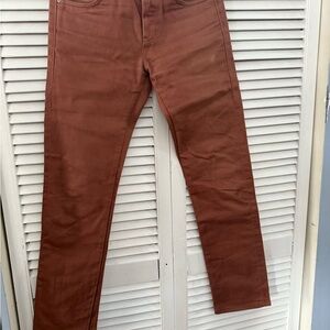 Naked & Famous Denim Men's Skinny Jeans in Brown